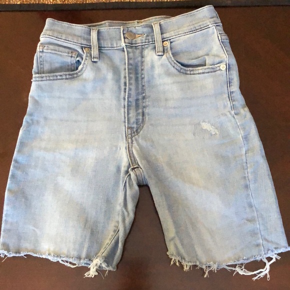 Levi's Pants - Levi’s Mile High Supper Skinny Cut offs